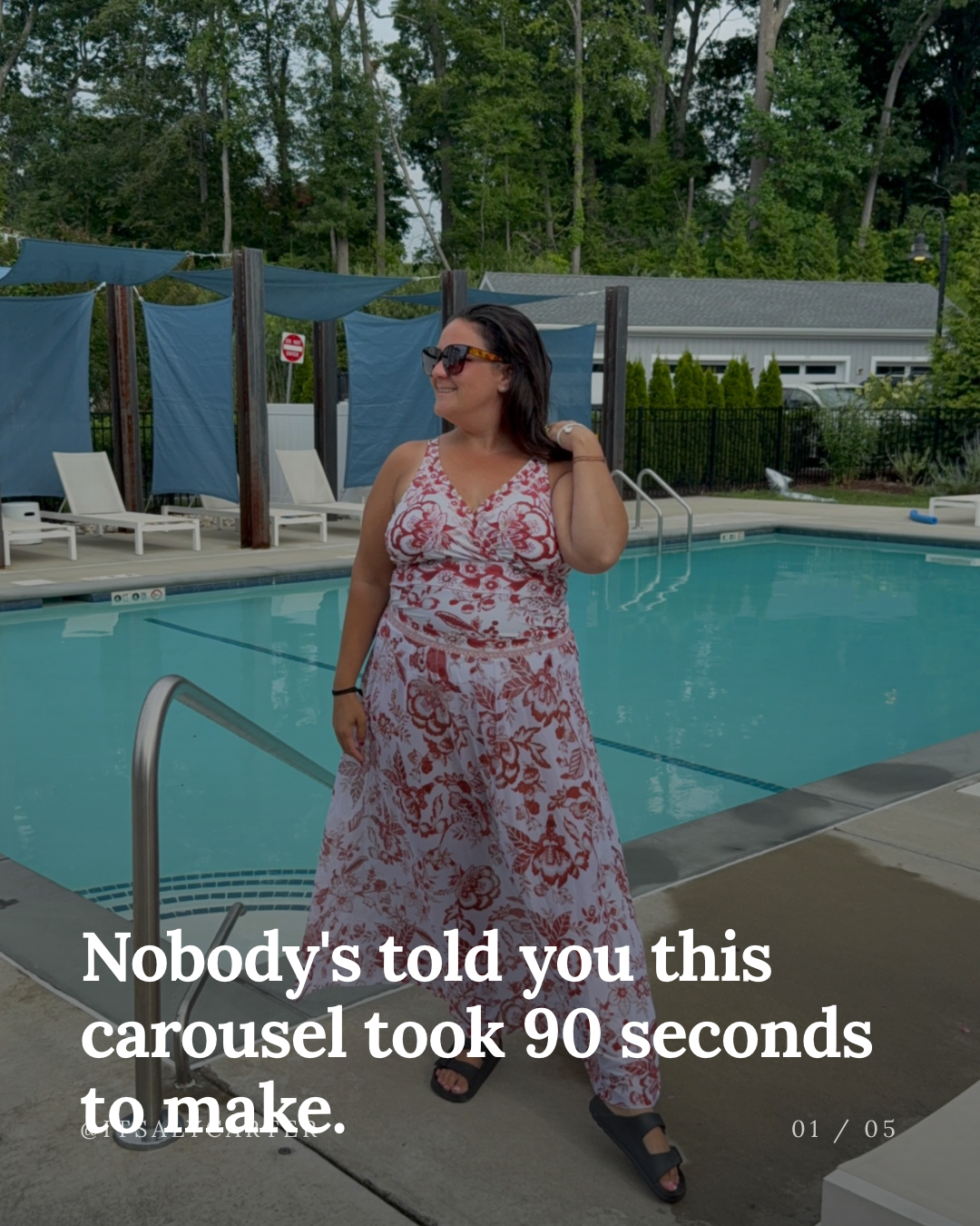 Full-photo carousel cover designed in Carousel Queen